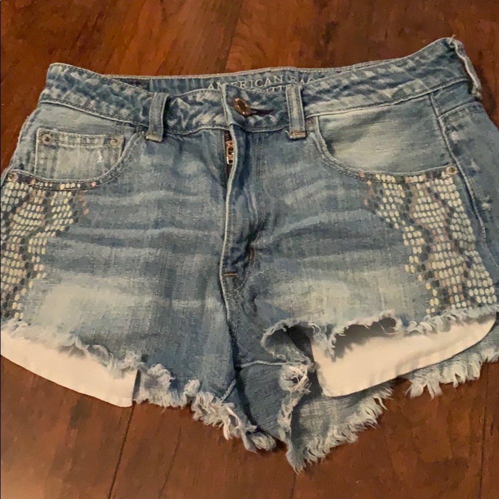American Eagle jean shorts